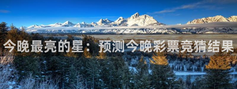 ONE游戏4注册：今晚最亮的星：预测今晚彩票竞猜结果
