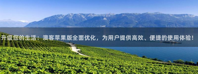 ONE游戏平台招商：升级您的生活：澳客苹果版全面优化，为用户提供高效、便捷的使用体验！